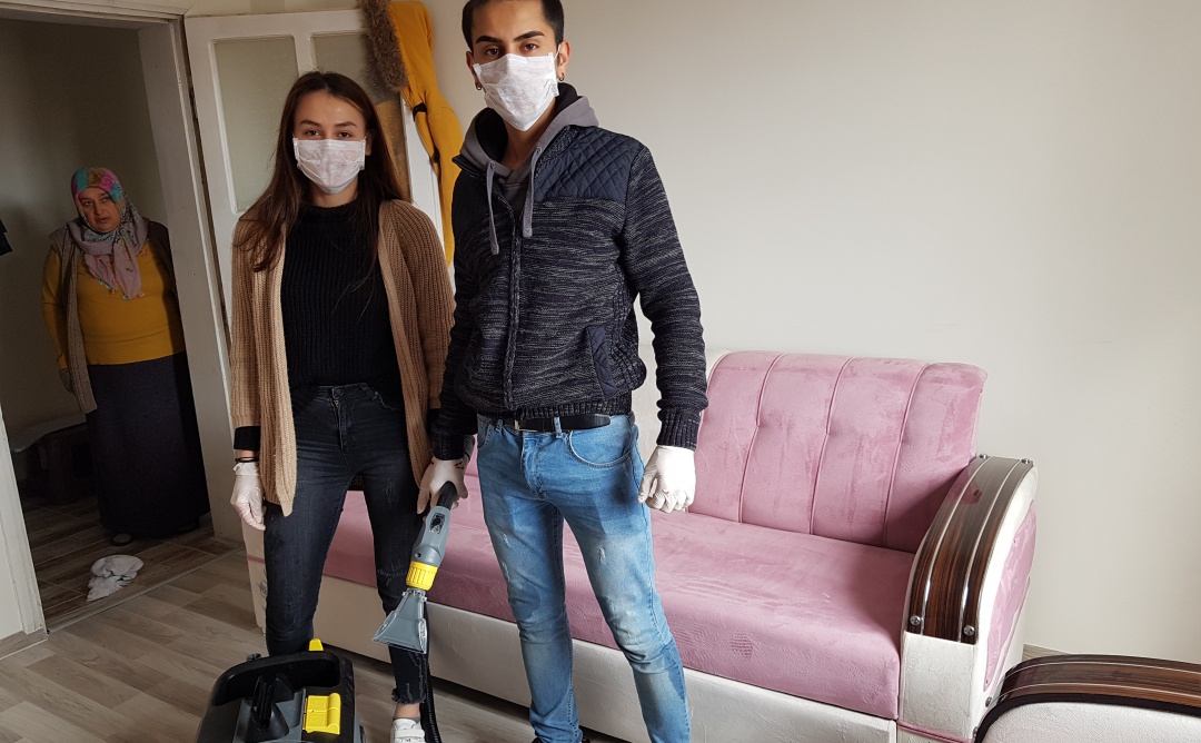 Ahmet beyin koltuklarının yıkanması